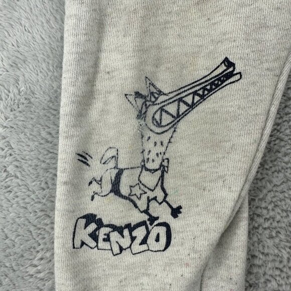 Kenzo Grey Sweatpants Kinds Size 3A - Picture 8 of 11